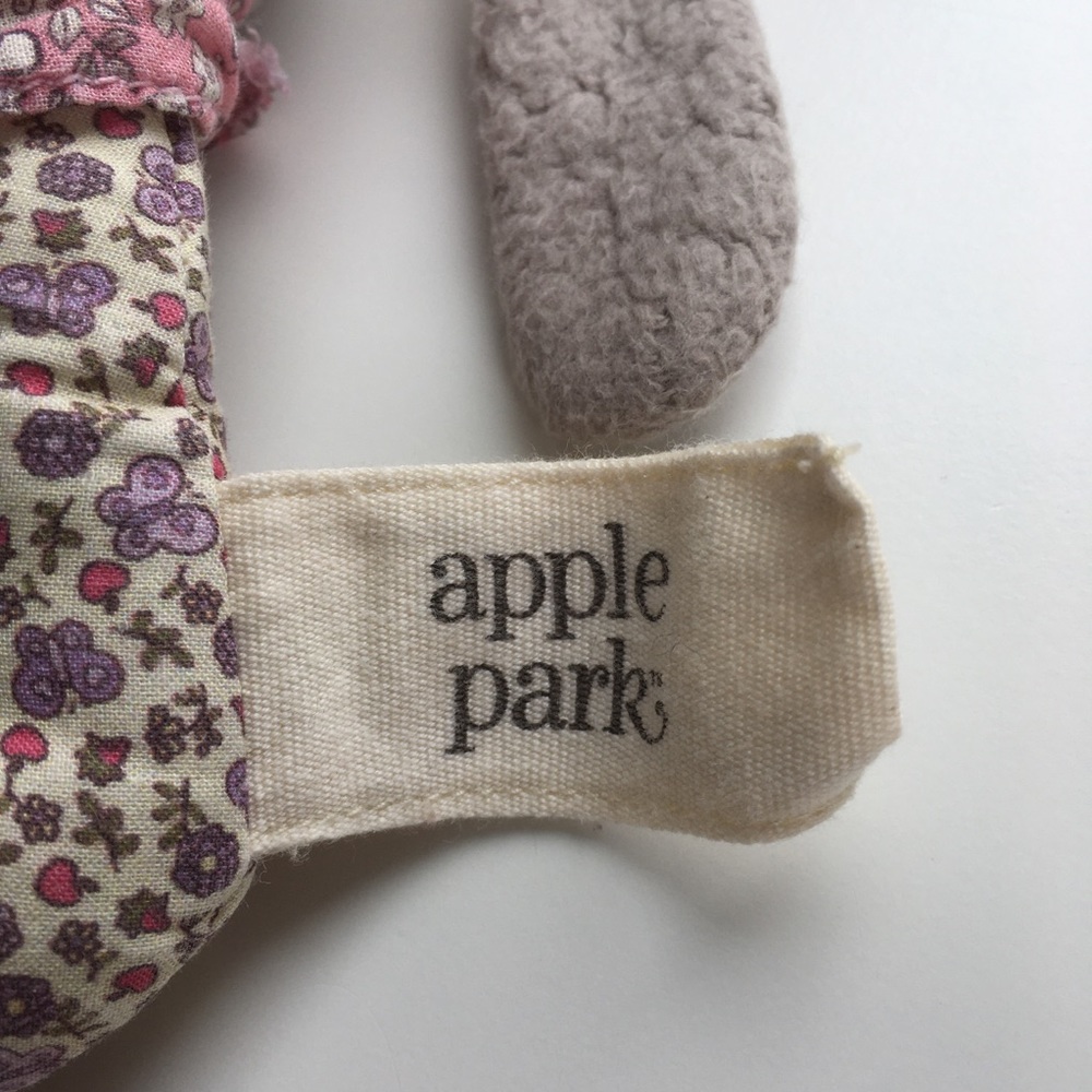 Organic Patterned Rattle | Bunny Rabbit - Picture 4 of 6